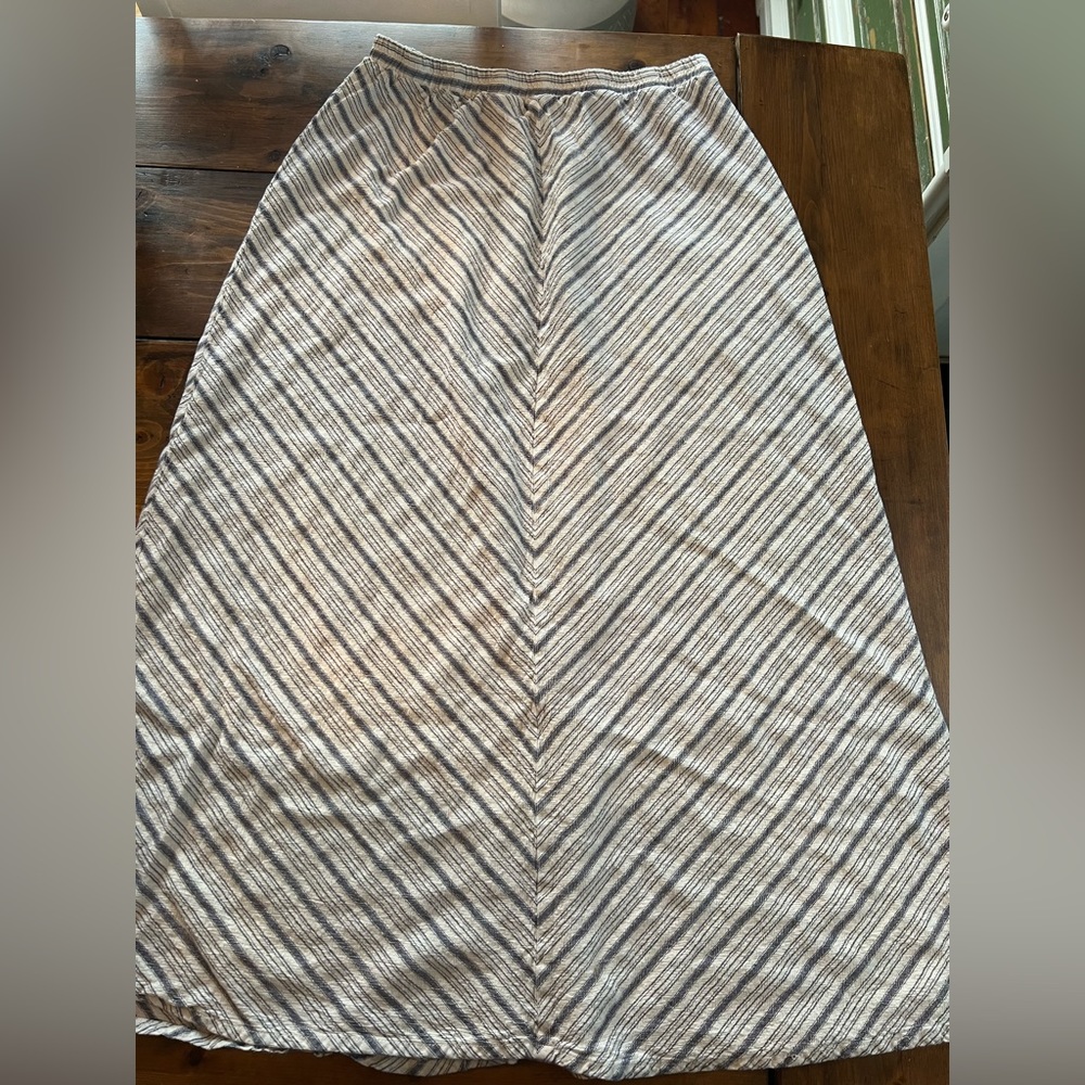 Nice, light long striped skirt